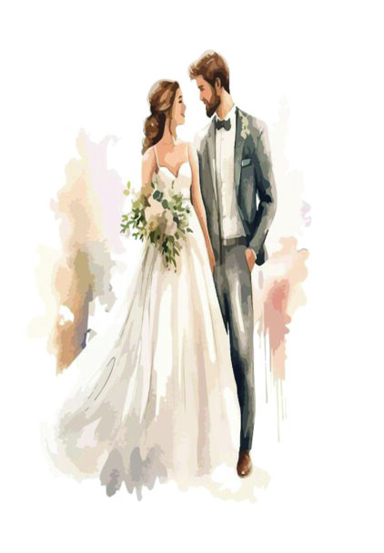 atvirukas "nuotaika ir jaunikis"