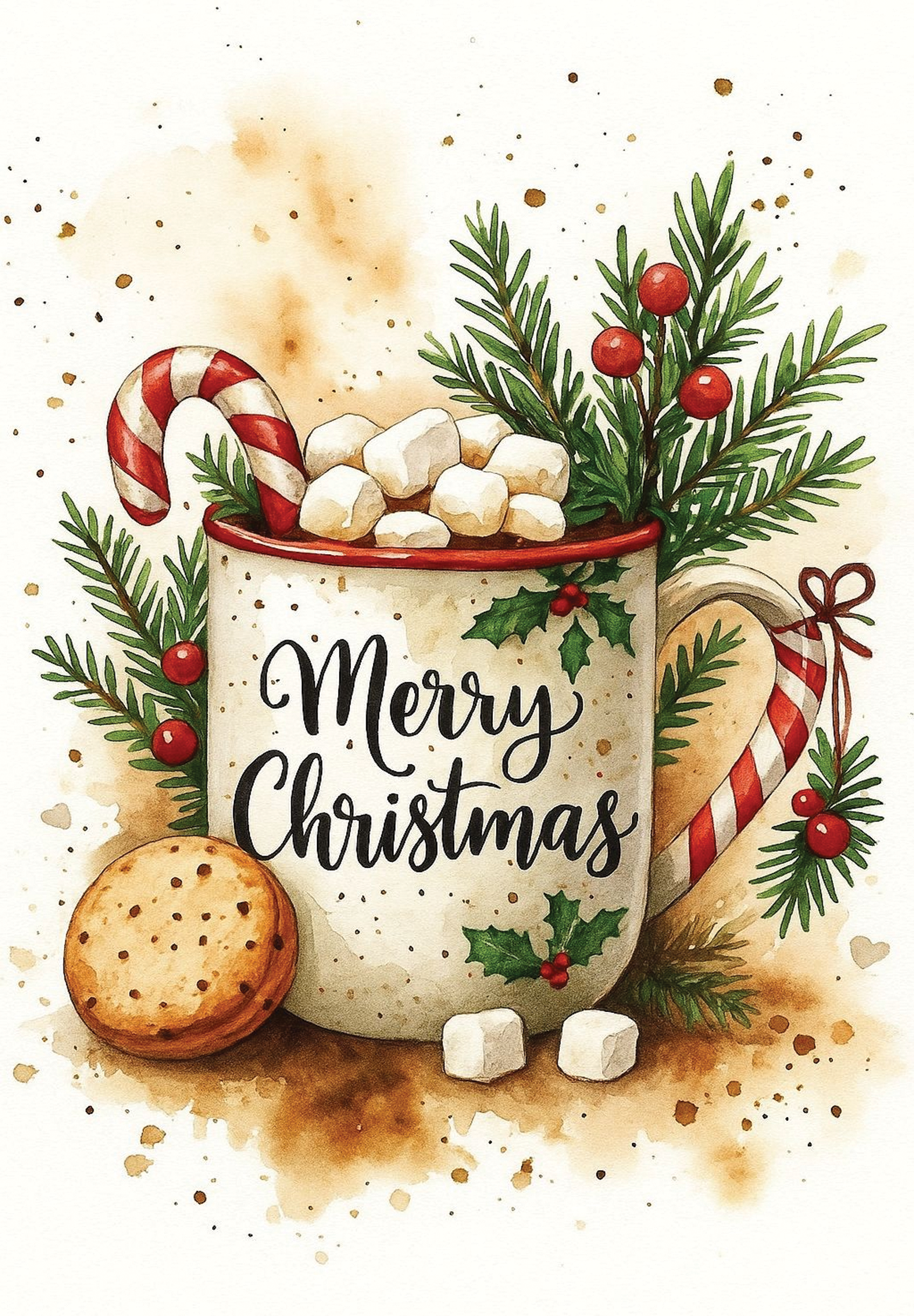 kalėdinis atvirukas